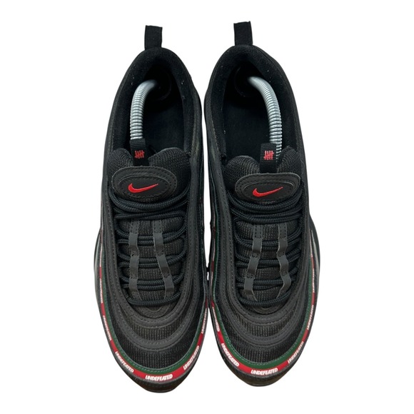 NIKE AIR MAX 97 OG UNDFTD Black Red Green Men's Size 9.5 AJ1986 001 Undefeated - Picture 14 of 16